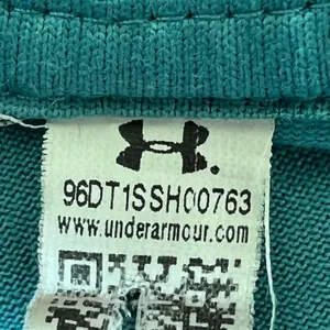 Under Armour Teal Blue Tech V-Neck Short Sleeve Workout Shirt Womens S NWOT thumbnail 8