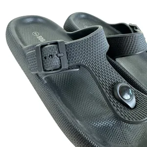 Rouge Helium Black Lightweight Flip Flops‎ Thongs Comfort Size 39 thumbnail 2
