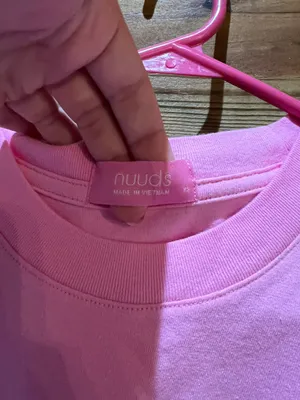 cropped tee in bubblegum thumbnail 2