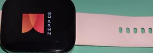 Amazfit Fitness Smartwatch with Blush Pink Silicone Band thumbnail 3