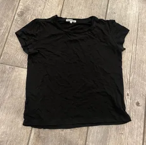 Reformation Black Short-Sleeve Crew Tee thumbnail 1