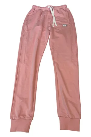 Eubi NWT Pink Signature Lounge Jogger Pants Donut Graphic M thumbnail 1