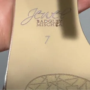 Badgley Mischka Ranya‎ sandals NIB Size 7 thumbnail 6