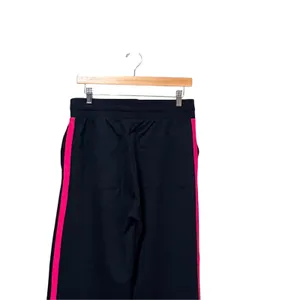 M&S Collection Womens Black Wide Leg Side Stripe Trousers Regular Size 8 US thumbnail 4