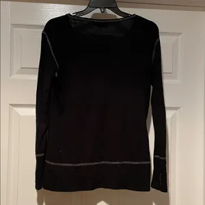 Kuhl Black Long Sleeve Top with Contrast Stitching thumbnail 4