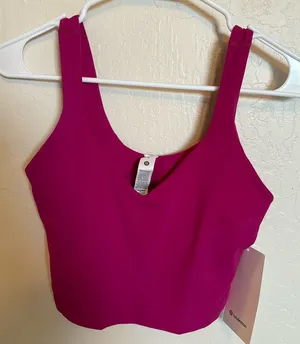 Lululemon Align Tank Top *Light Support, A/B Cup
Ripened Raspberry Sz 6 NWT thumbnail 1