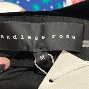 Endless Rose Black Velvet bustier with Rhinestones medium‎ thumbnail 8