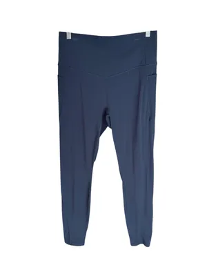 Halara - UltraSculpt High Waisted Tummy Control Pocket Leggings Navy Sz L thumbnail 3