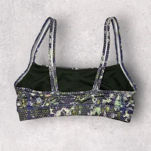 Lululemon Straight Up Bra in Floral Sport White Multi thumbnail 2