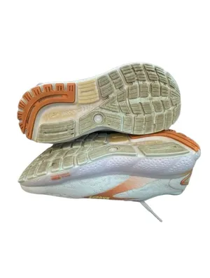 Brooks Ghost 16 Size 8.5 Light Blue Orange Running Shoes thumbnail 4