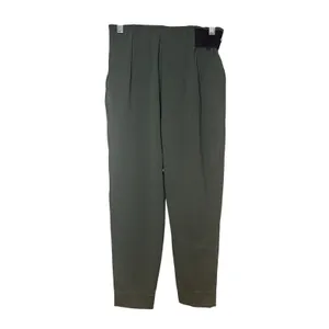 Aday‎ Turn It Up Pants Stretch Comfort Travel Green Moss Olive Size Small thumbnail 4