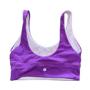 Lululemon Align Reversible Bra Women 4 Purple Lavender Excellent Nulu‎ Yoga thumbnail 2