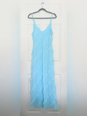 Princess Polly Lars Maxi Dress – Turquoise – US 10 thumbnail 12
