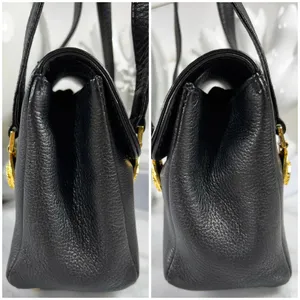 Gianni Mini Leather Medusa Medallion Shoulder Bag thumbnail 7