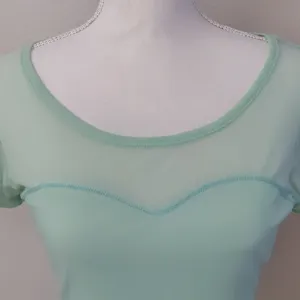 LA hearts mint green blouse size small thumbnail 3