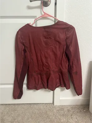 Red Leather Jacket thumbnail 3