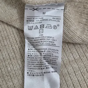 Banana Republic Beige V-Neck Sweater Size‎ M thumbnail 9