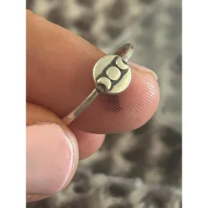 Z21 size 5 ring 925 sterling silver thumbnail 4