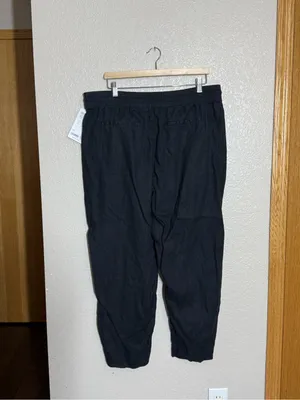 New Athleta Retreat Linen Ankle Pant XL thumbnail 2