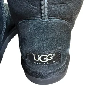UGG Black Tall Boots Size 5 thumbnail 5