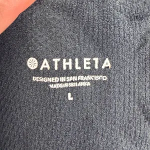 Athleta L Sports Bra Exhale A-C Black Low Impact Support Soft Yoga Active 486376 thumbnail 8