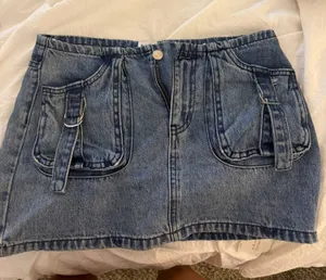 Princess Polly Jean Skirt thumbnail 1