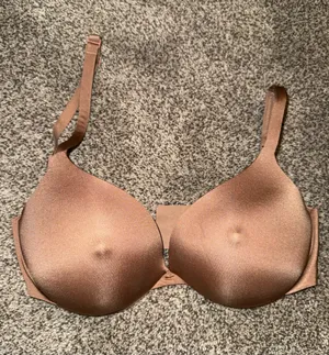 SKIMS Ultimate Teardrop Underwire Push-Up Bra 34D Brown thumbnail 1