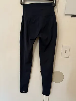 SET Active blue navy Athletic Leggings thumbnail 2