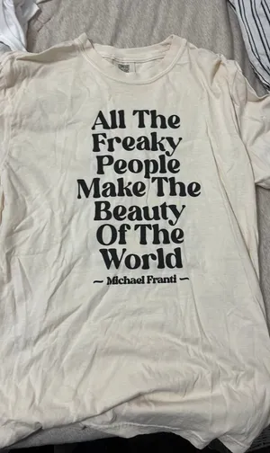 Comfort Colors Michael Franti Bella Canvas & Spearhead Big Big Love Cotton Tee thumbnail 1