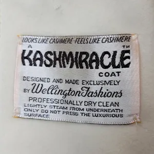 Wellington Fashions Kashmiracle Womens Jacket Coat Size M Cream Fleece Lined thumbnail 2