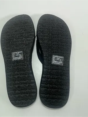 Reef Ginger Women's 10 Flip Flop Sandals Black Comfort Essentials Minimalist NWT thumbnail 3