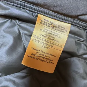 THE NORTH FACE Olive Quilted Down Jacket thumbnail 8
