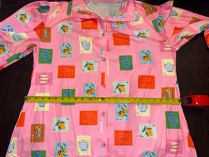 Women's Linen Blend Pink Printed Maxi Dress with Belt Resort Wear Aesthetic thumbnail 6