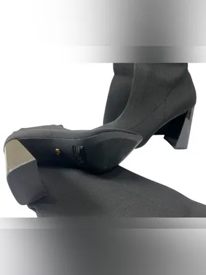 Cape Robbin Flo-A Black Stretch Thigh High Boots Block Heel Size 7 NIB thumbnail 5