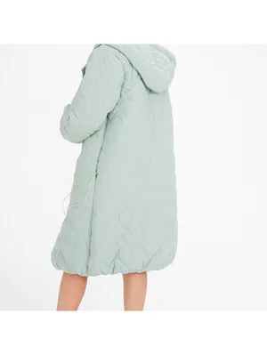 For love & lemons long heart puffer coat thumbnail 4