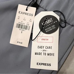 NEW Express Mvmnt Collection High Rise Wide Leg Pull On Dress Pants size Small thumbnail 6