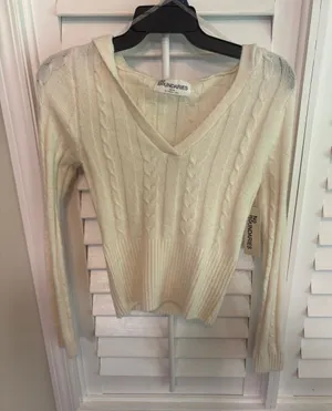 No Boundaries Cream Hoodie Size XS thumbnail 1