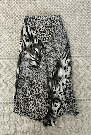 animal print maxi skirt Gray Size XS thumbnail 1