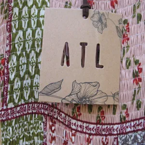 Abel the label NWT Patchwork Cottage Core Long Dress thumbnail 10