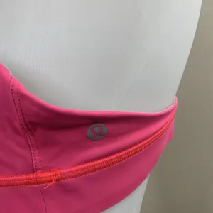 Lulumeon Fast & Free Sports Bra (Nulux) Dazzle Hot Pink Women’s Sz 12 thumbnail 6