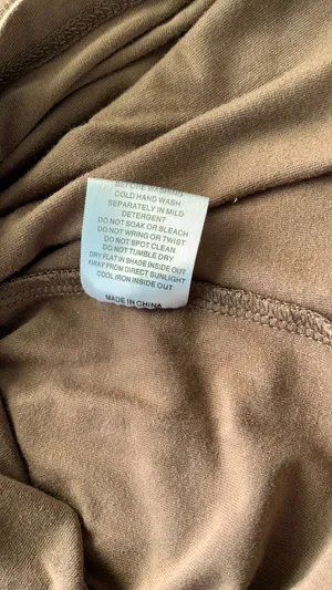 White Fox Brown Cropped Long Sleeve thumbnail 4