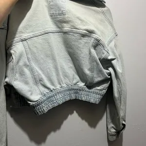 Abercrombie Light Blue Denim Jacket thumbnail 3