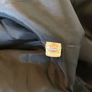 Fashion By Jill black 1970’s Vintage Union maker tag wool peacoat thumbnail 8