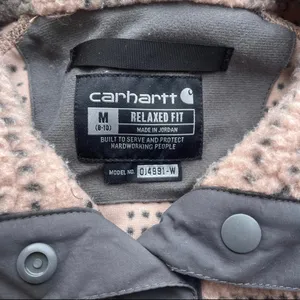 Carhartt Tribal Print Fleece Pullover Jacket Women’s Size Medium thumbnail 5