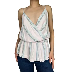 FREE PEOPLE Size S‎ Psychedelic Summer Tank Top Pink Ivory Combo thumbnail 10