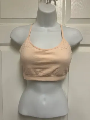 Fabletics Chelsea Apricot Seamless Racerback Bralette thumbnail 4