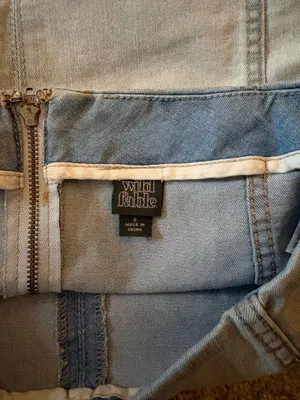 Wild Fable Denim Skirt thumbnail 5