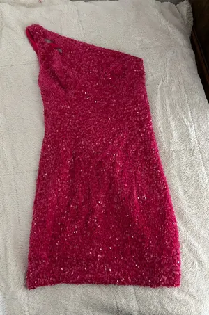 Pink Sequin Dress Size none thumbnail 1