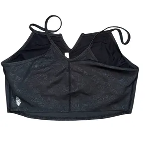 Fp movement Black V-Neck Crop Top NWOT thumbnail 2