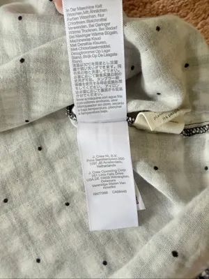Madewell Black White Plaid Double Layer Oversized Shirt XXS Short Sleeve thumbnail 8